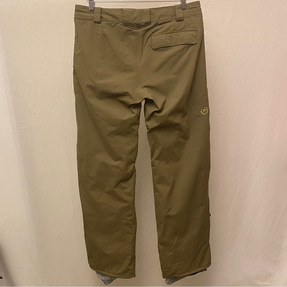 Lamar Snowboard Ski Snow Pants Army Olive Green Women’s Size Large - Picture 11 of 12